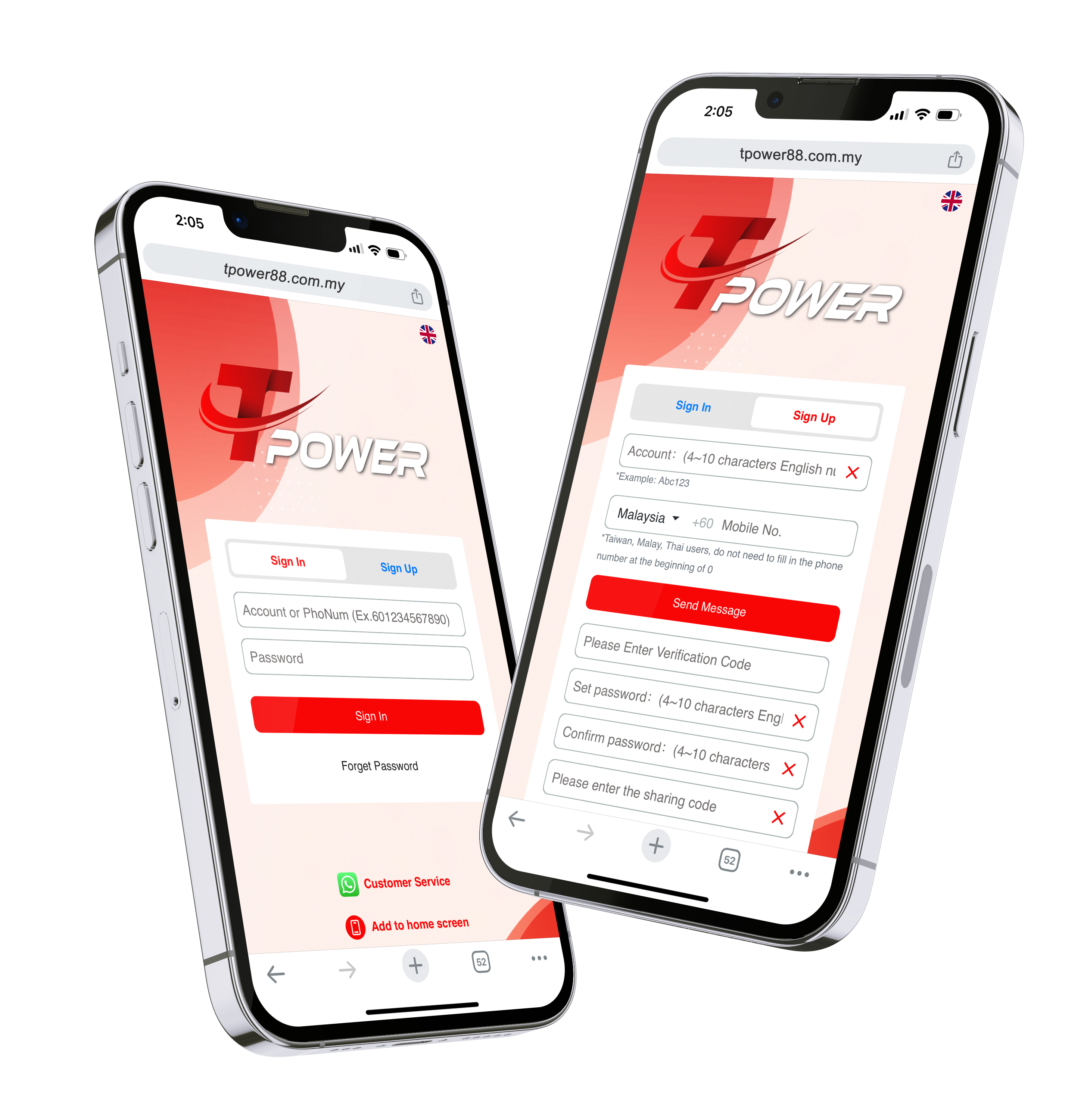 tpower Mobile App